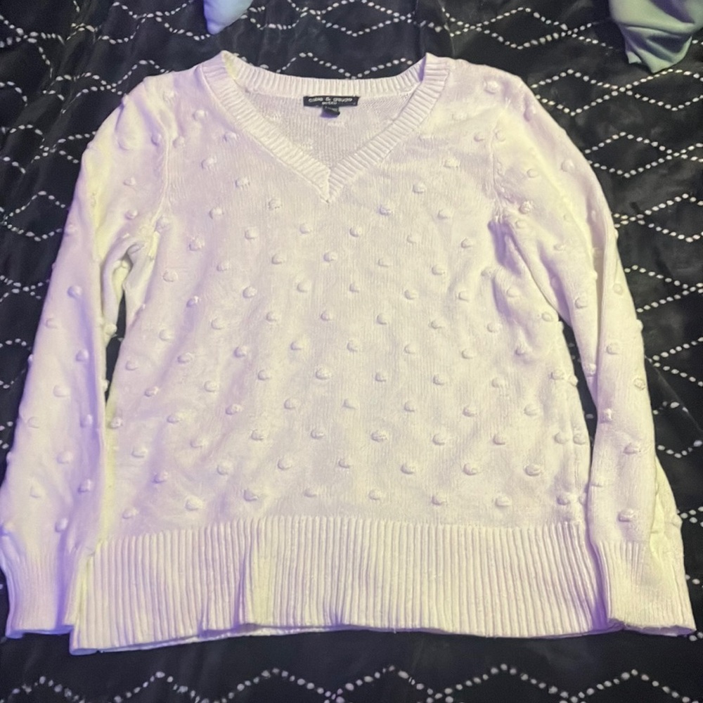 White sweater